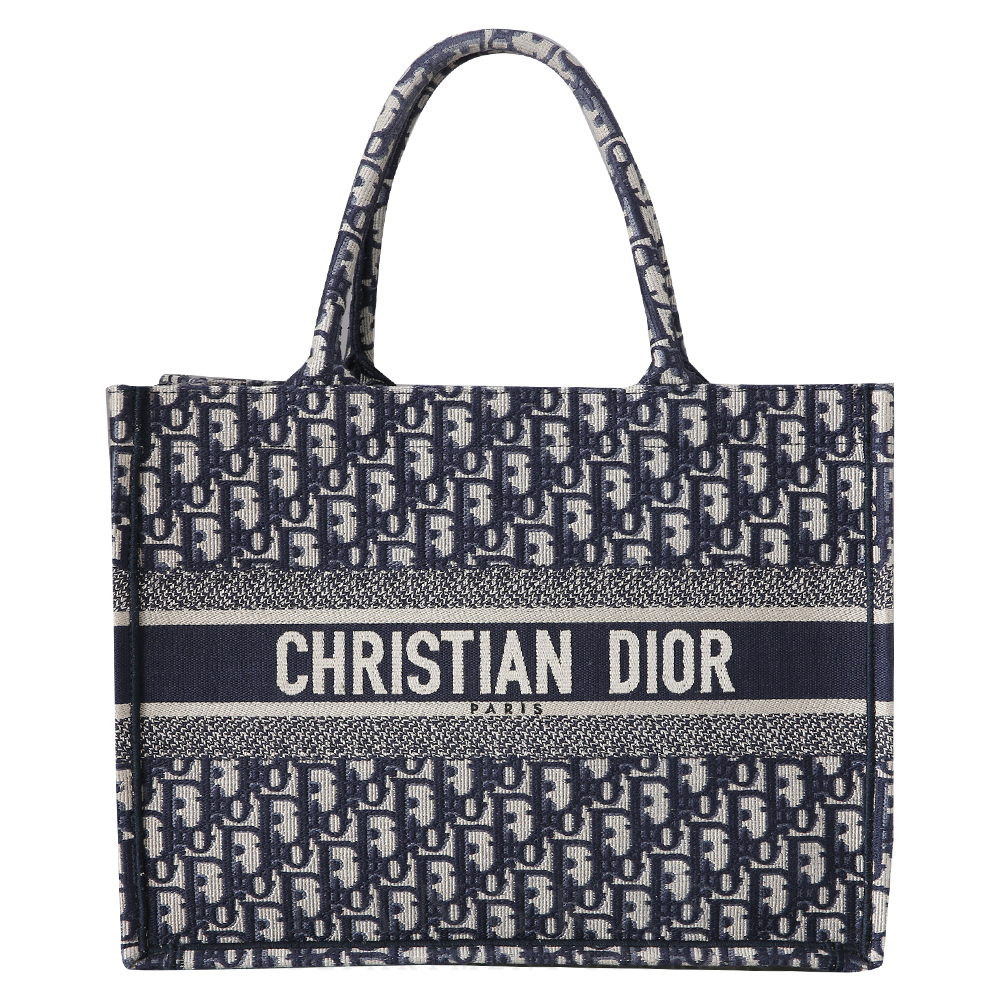CHRISTIAN DIOR(USED)크리스찬디올 오블리크 북토트 미디움 백